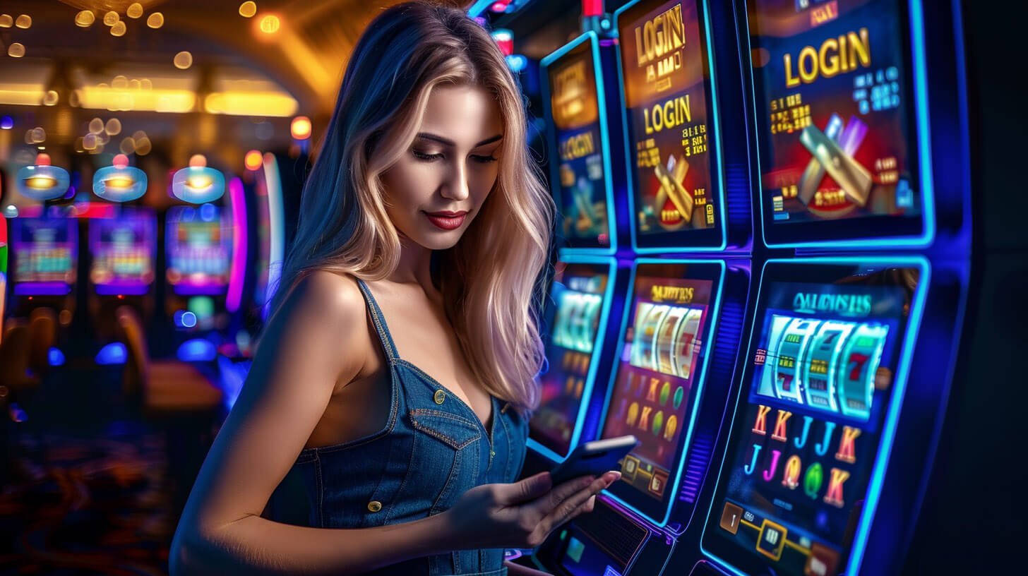 Ilustrasi pengguna mengelola privasi dan pengaturan akun di platform hiburan interaktif